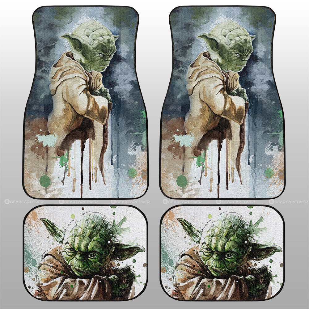 Yoda Car Floor Mats Collection - Gearcarcover - 1