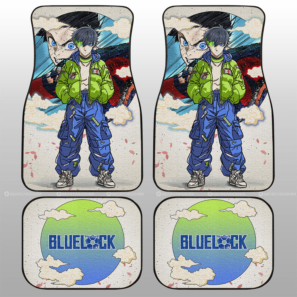Yoichi Isagi Car Floor Mats Anime Collection - Gearcarcover - 1