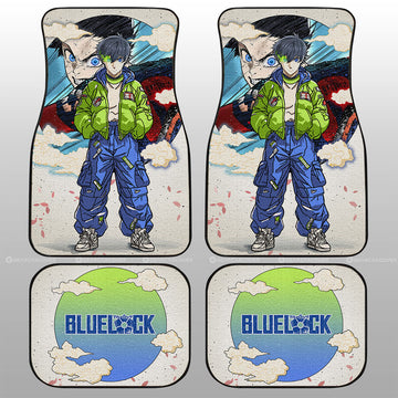 Yoichi Isagi Car Floor Mats Anime Collection - Gearcarcover - 1