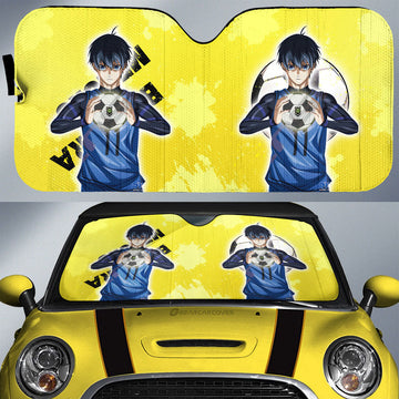 Yoichi Isagi Car Sunshade Custom - Gearcarcover - 1