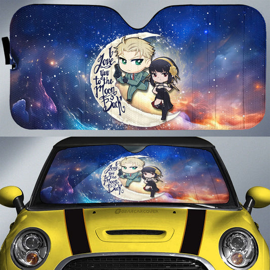 Yor And Loid Forger Car Sunshade Custom Car Accessories - Gearcarcover - 1