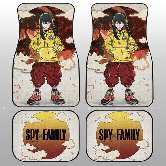 Yor Forger Car Floor Mats Anime Collection - Gearcarcover - 1