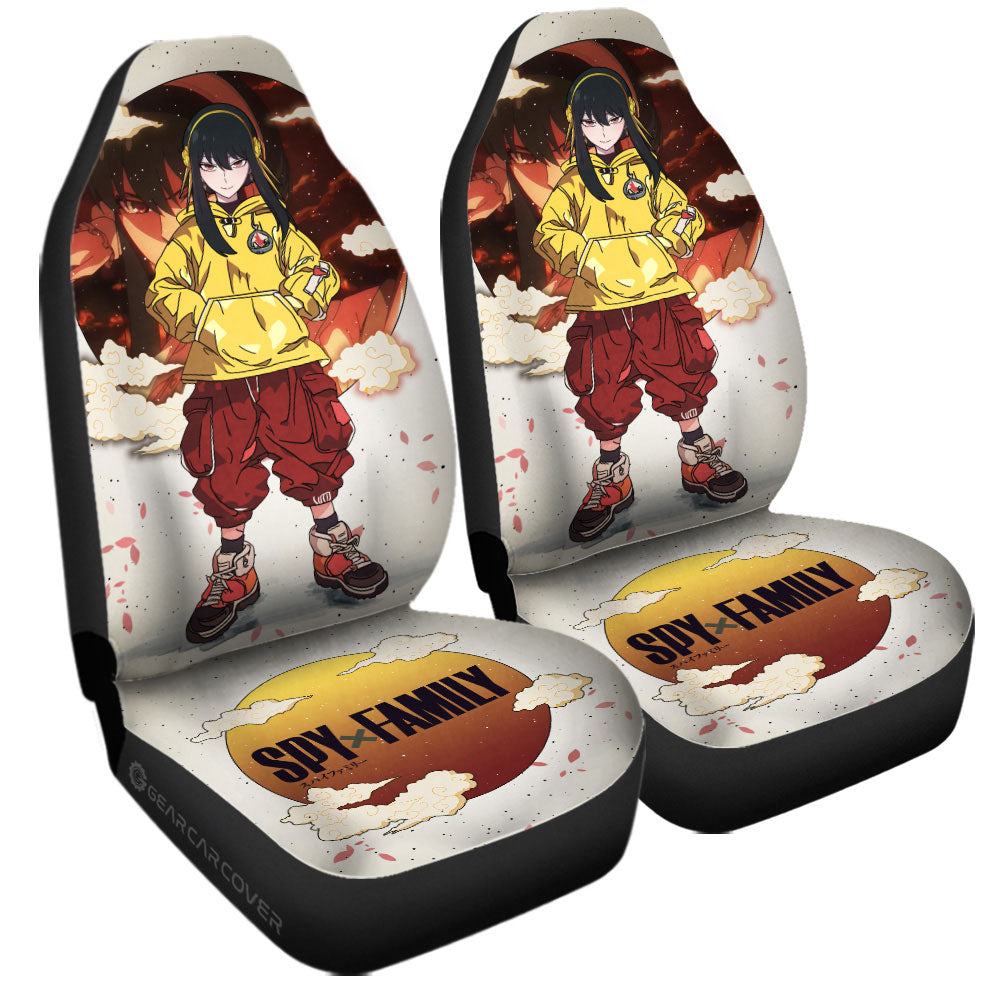 Yor Forger Car Seat Covers Anime Collection - Gearcarcover - 3