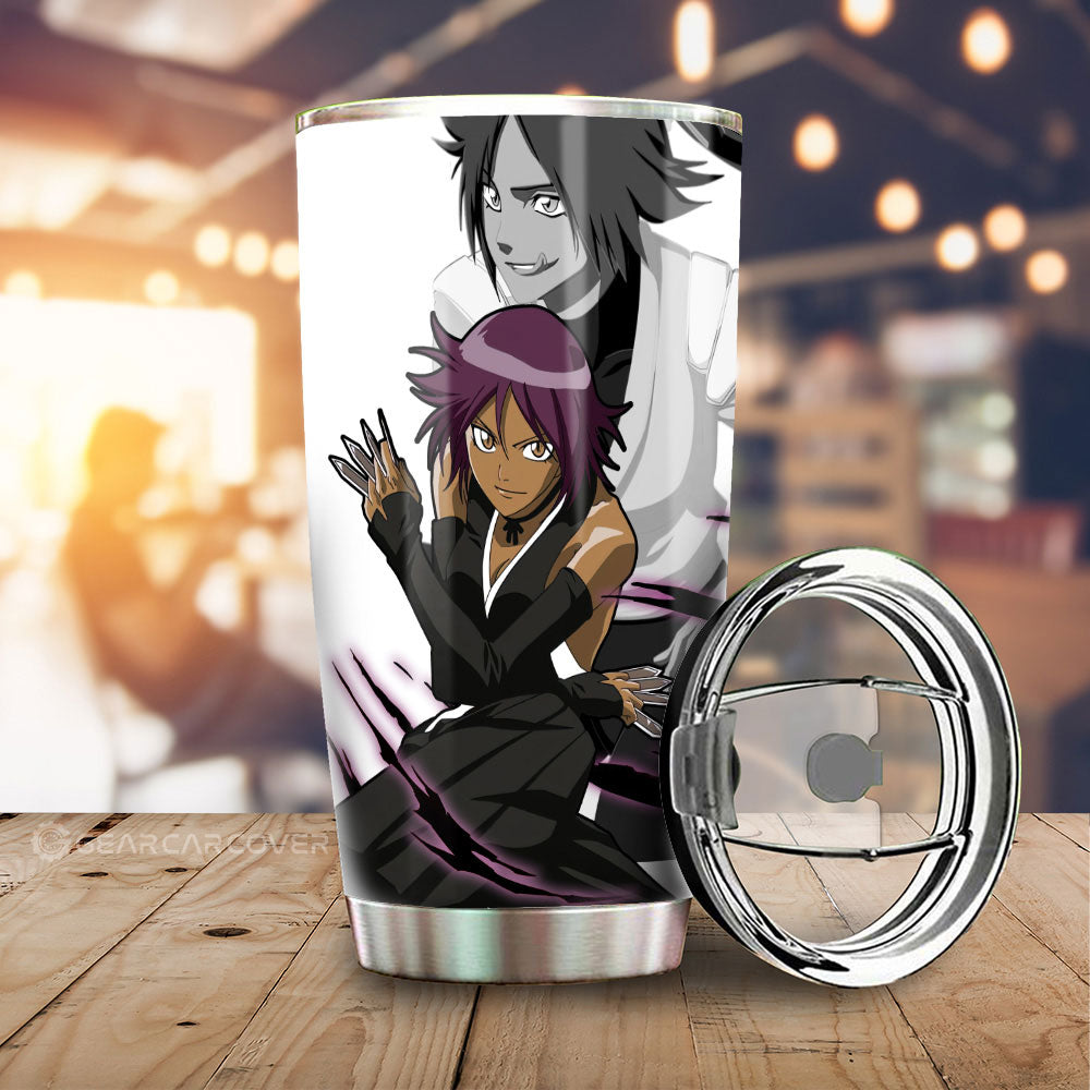 Yoruichi Shihouin Tumbler Cup Custom Bleach - Gearcarcover - 1