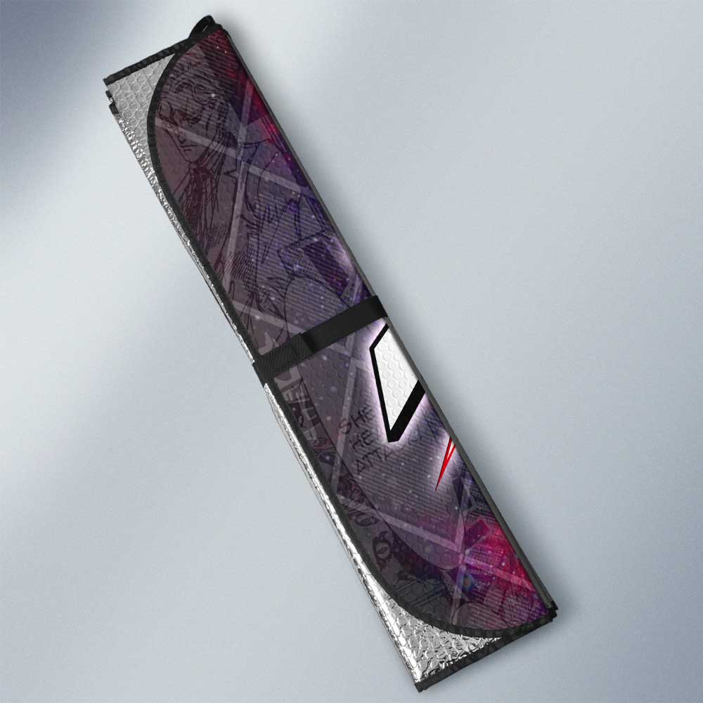 Yoshikage Kira Car Sunshade Custom JJBA Car Accessories Galaxy Style - Gearcarcover - 3