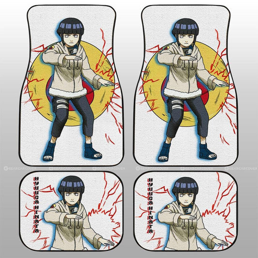 Young Hyuuga Hinata Car Floor Mats Custom NRT - Gearcarcover - 2