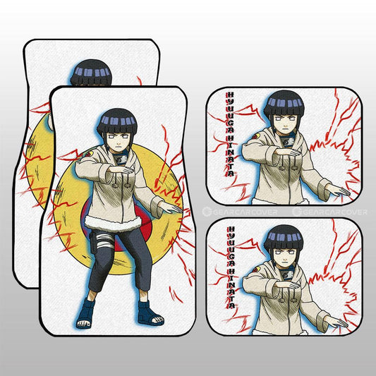 Young Hyuuga Hinata Car Floor Mats Custom NRT - Gearcarcover - 1