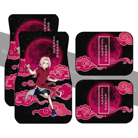 Young Sakura Car Floor Mats Custom Anime Car Accessories - Gearcarcover - 1