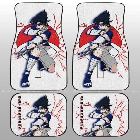 Young Sasuke Car Floor Mats Custom For Anime Fans - Gearcarcover - 2