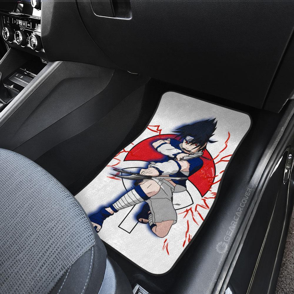 Young Sasuke Car Floor Mats Custom For Fans - Gearcarcover - 4