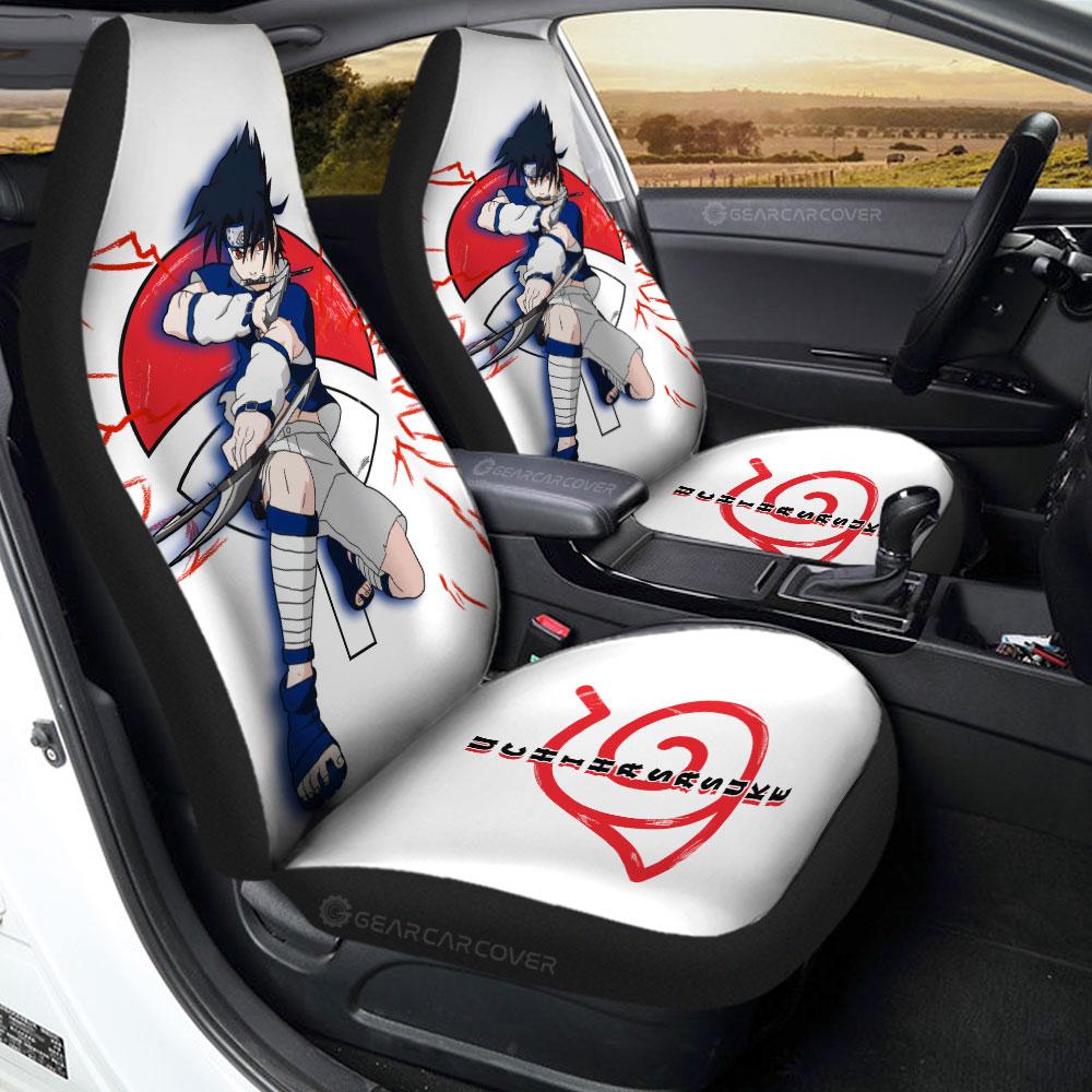 Young Sasuke Car Seat Covers Custom For Anime Fans - Gearcarcover - 1