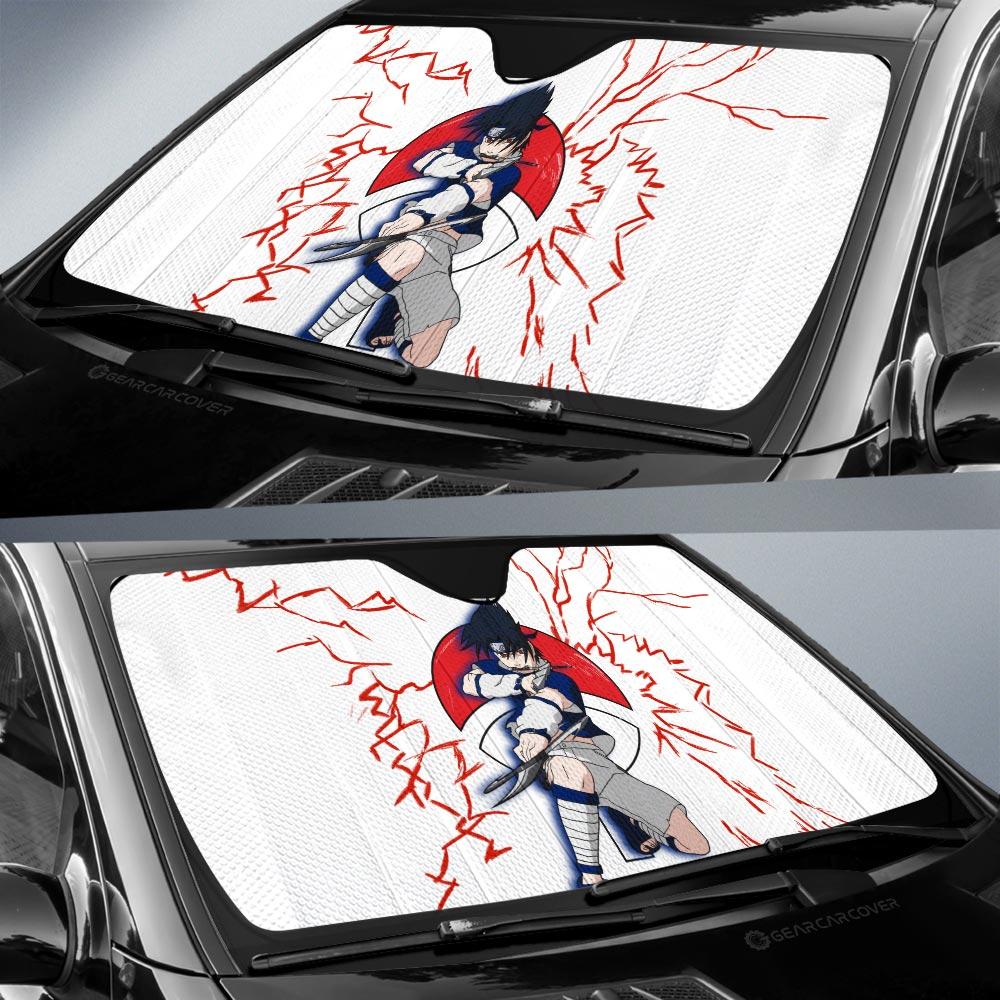 Young Sasuke Car Sunshade Custom For Fans - Gearcarcover - 2