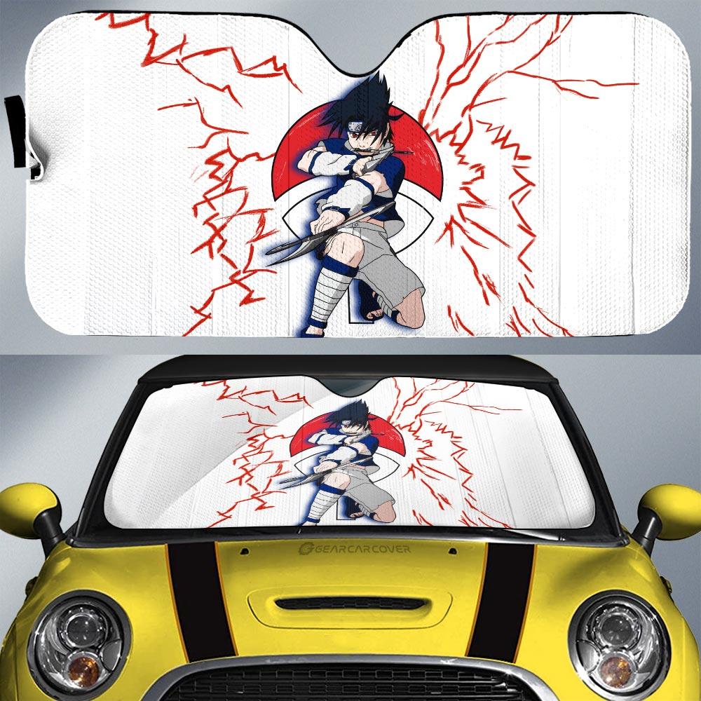 Young Sasuke Car Sunshade Custom For Fans - Gearcarcover - 1