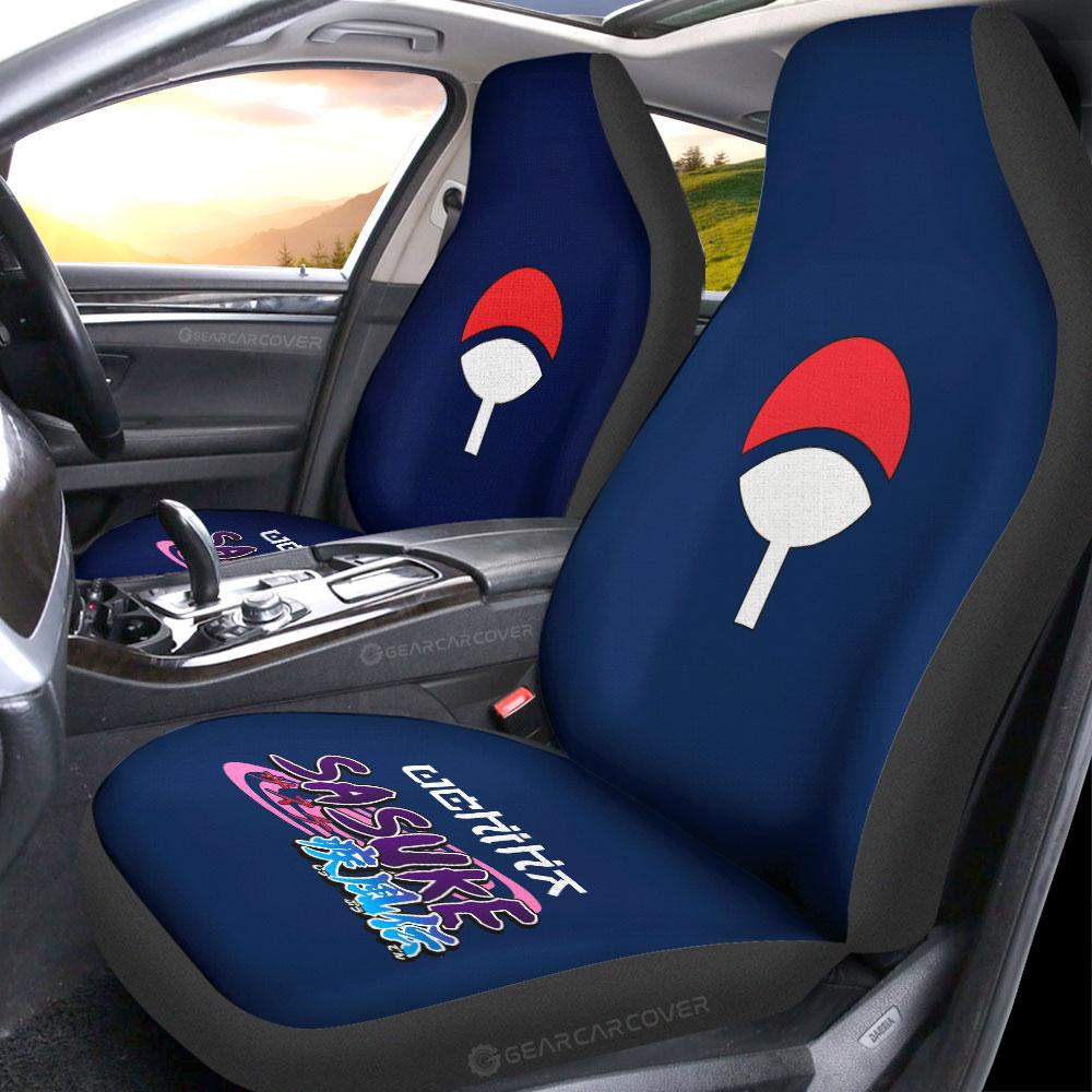 Young Sasuke Uniform Car Seat Covers Custom Anime Car Interior Accessories - Gearcarcover - 2