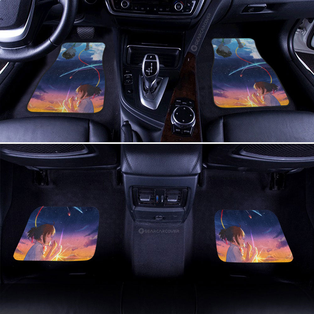 Your Name Car Floor Mats Custom Anime Car Accessories - Gearcarcover - 2