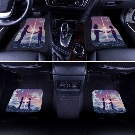 Your Name Car Floor Mats Custom Anime Car Accessories - Gearcarcover - 2