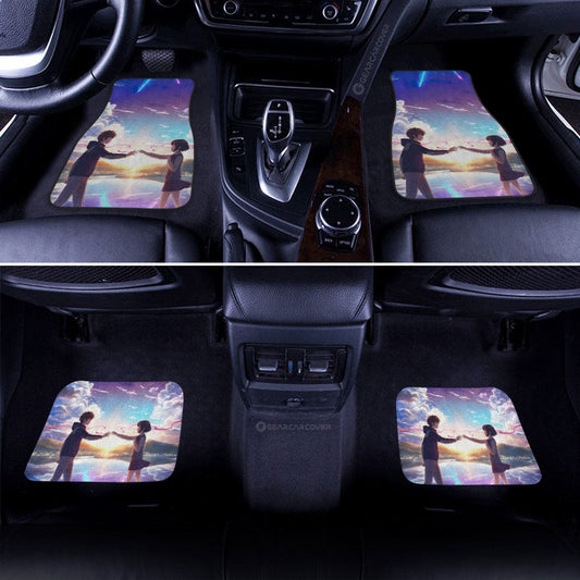 Your Name Car Floor Mats Custom Anime Car Accessories - Gearcarcover - 2