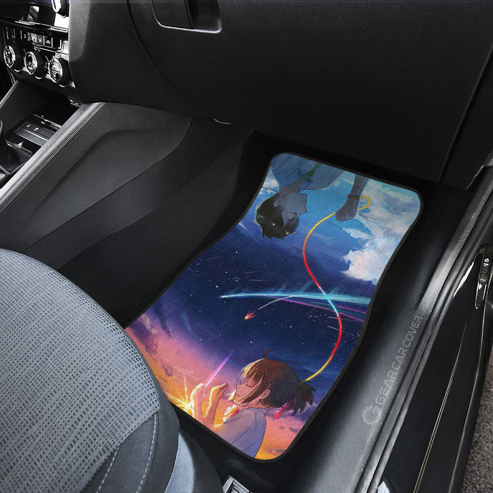 Your Name Car Floor Mats Custom Anime Car Accessories - Gearcarcover - 3