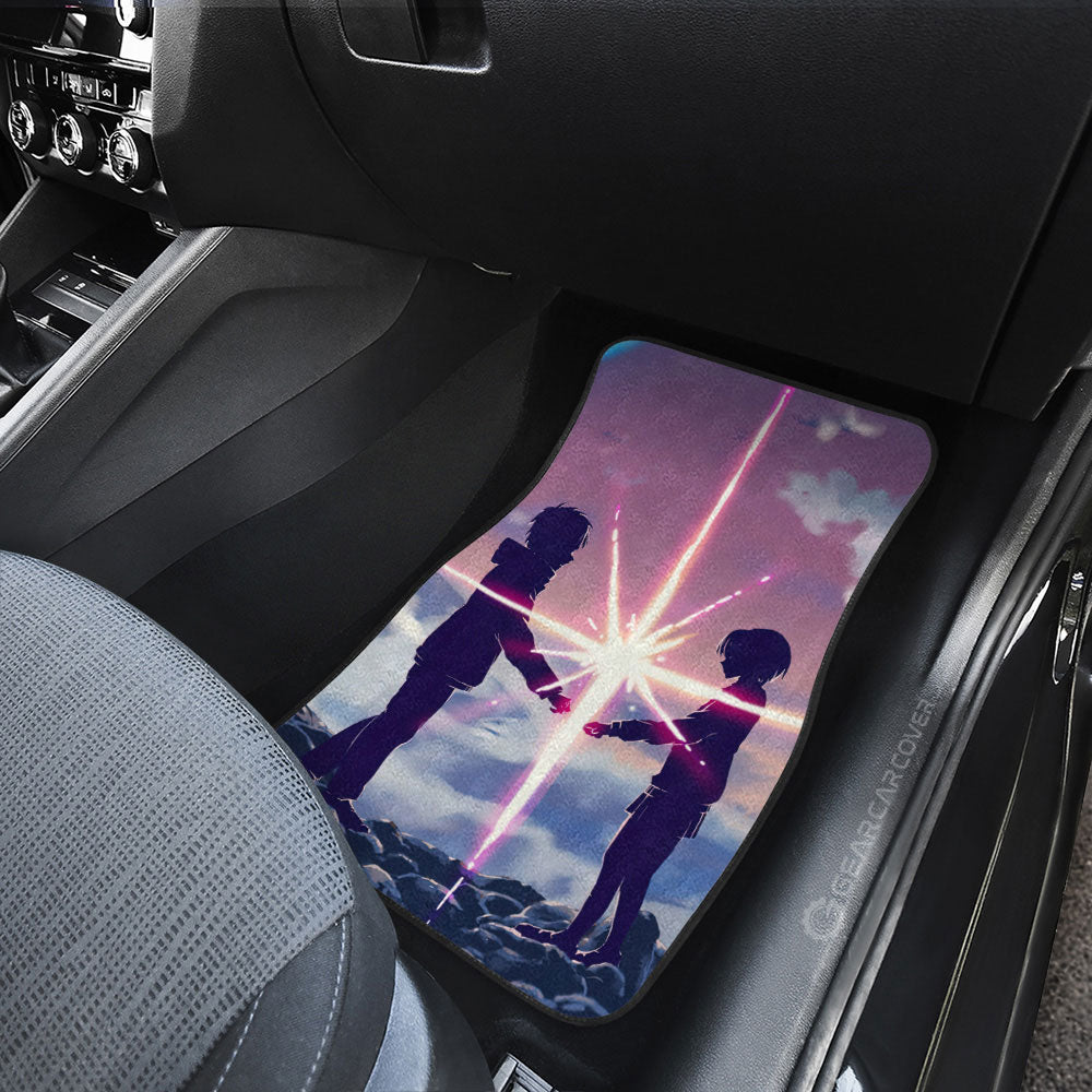 Your Name Car Floor Mats Custom Anime Car Accessories - Gearcarcover - 3