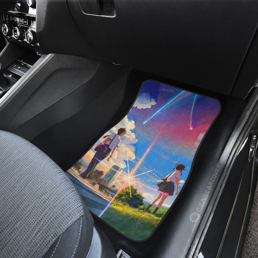Your Name Car Floor Mats Custom Anime Car Accessories - Gearcarcover - 3