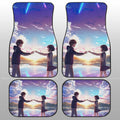 Your Name Car Floor Mats Custom Anime Car Accessories - Gearcarcover - 1