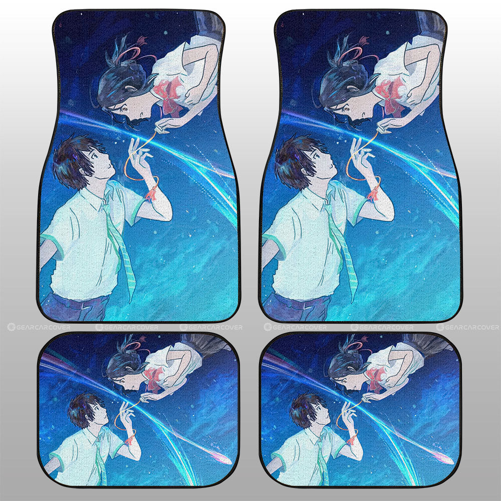 Your Name Car Floor Mats Custom Anime Car Accessories - Gearcarcover - 1