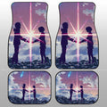 Your Name Car Floor Mats Custom Anime Car Accessories - Gearcarcover - 1