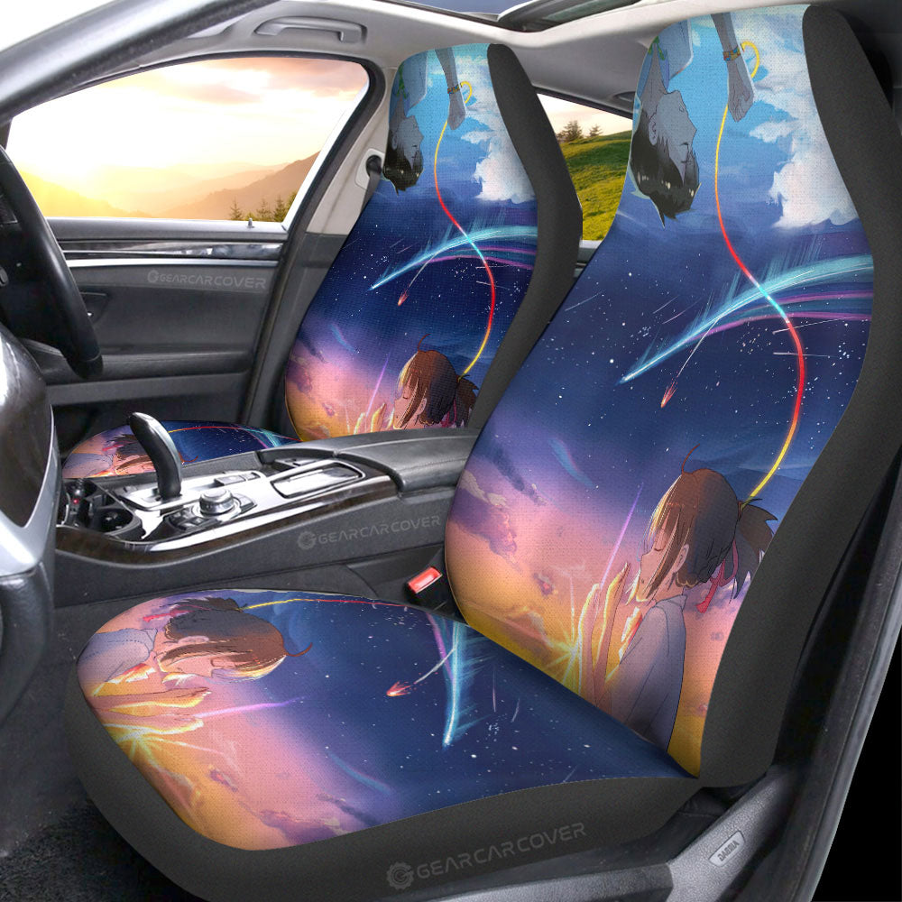 Your Name Car Seat Covers Custom Anime Car Accessories - Gearcarcover - 1