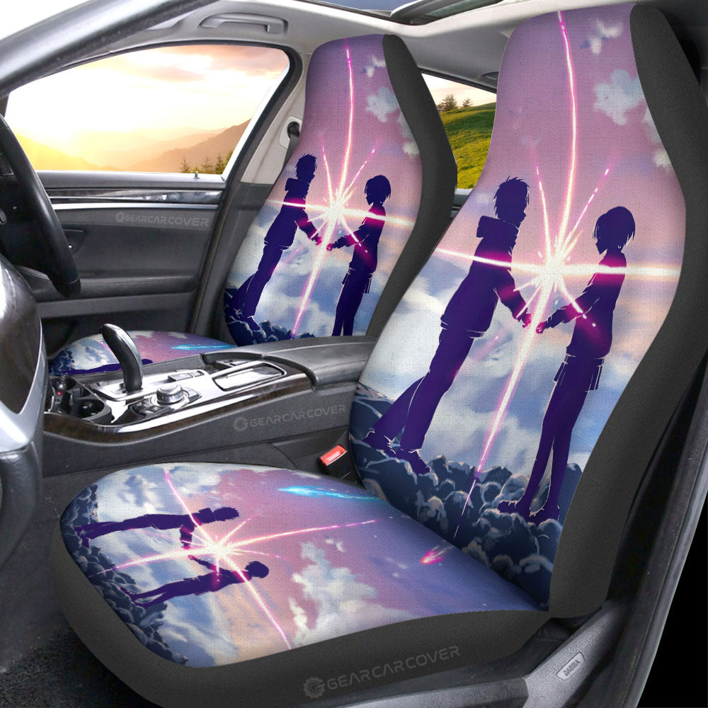 Your Name Car Seat Covers Custom Anime Car Accessories - Gearcarcover - 1