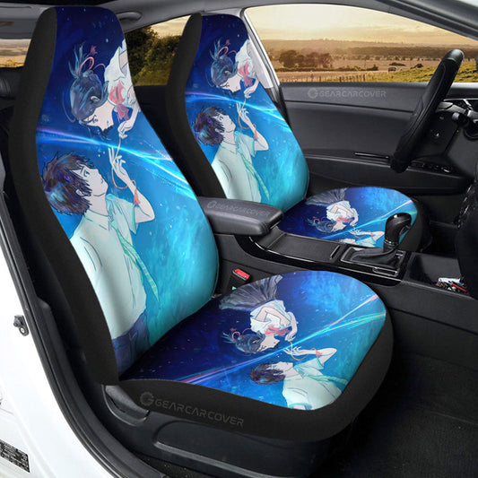 Your Name Car Seat Covers Custom Anime Car Accessories - Gearcarcover - 2