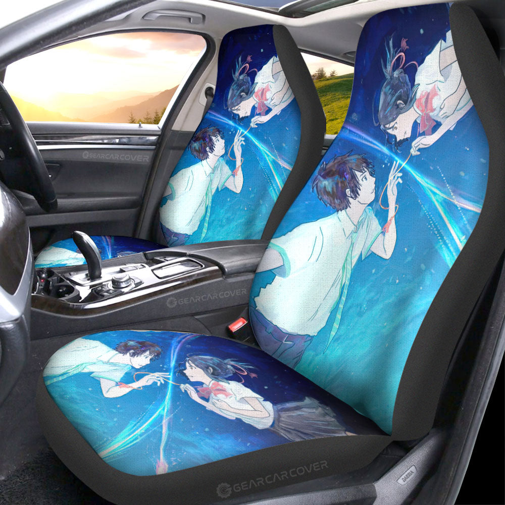 Your Name Car Seat Covers Custom Anime Car Accessories - Gearcarcover - 1