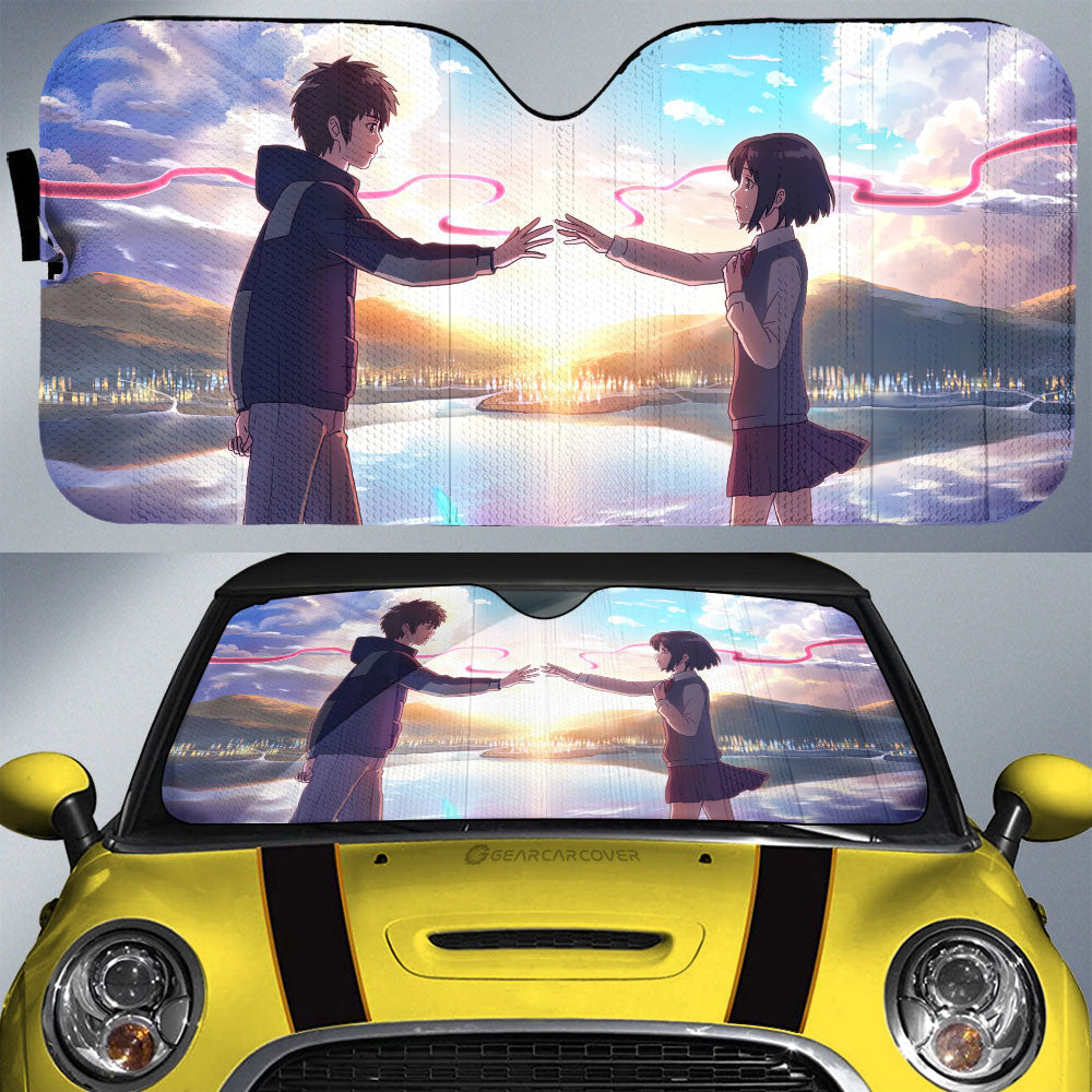 Your Name Car Sunshade Custom Anime Car Accessories - Gearcarcover - 1