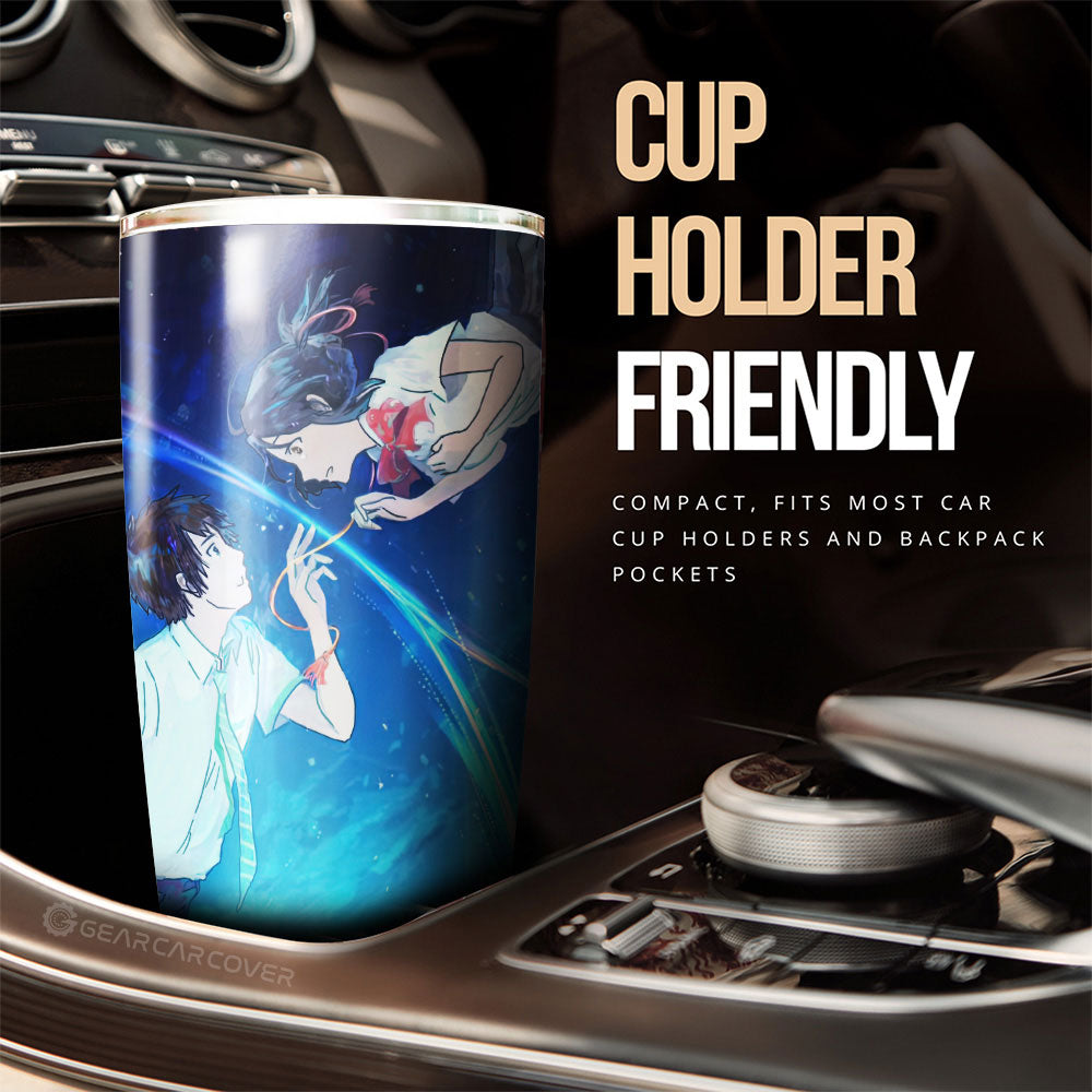 Your Name Tumbler Cup Custom Anime Car Accessories - Gearcarcover - 3