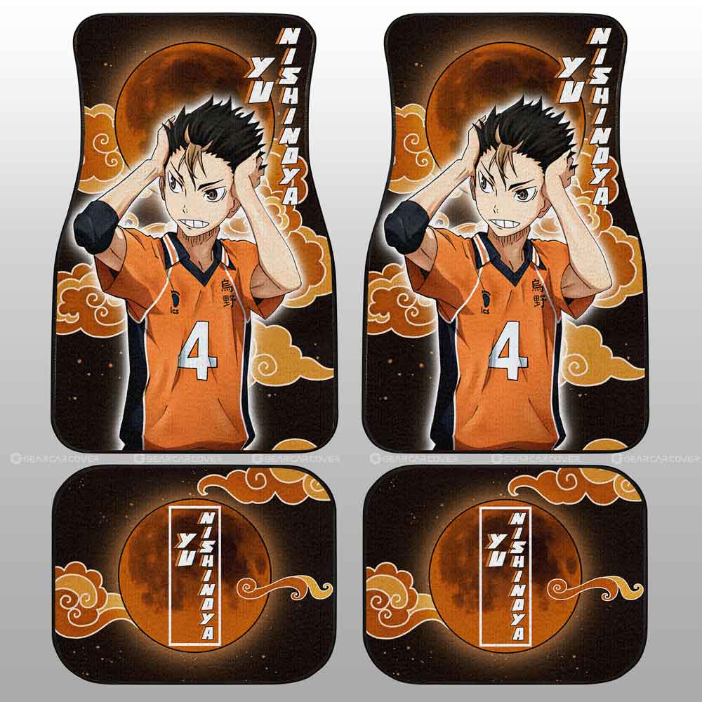 Yu Nishinoya Car Floor Mats Custom For Fans - Gearcarcover - 2