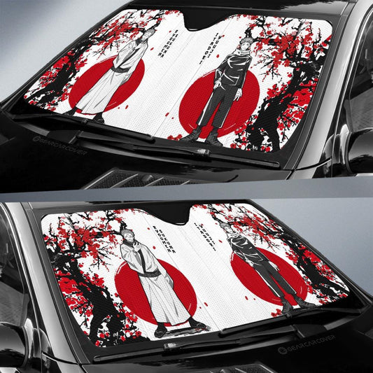 Yuji Itadori And Ryomen Sukuna Car Sunshade Custom Japan Style Car Accessories - Gearcarcover - 2