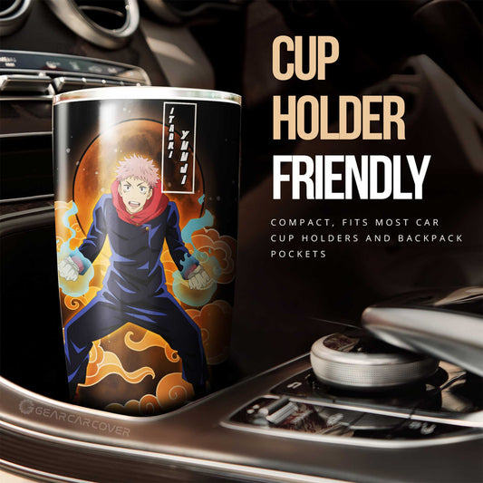 Yuji Itadori Tumbler Cup Custom Car Interior Accessories - Gearcarcover - 2