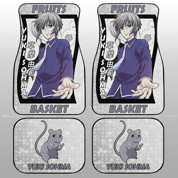 Yuki Sohma Car Floor Mats Custom Car Accessories - Gearcarcover - 1