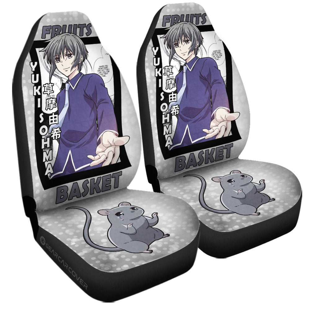 Yuki Sohma Car Seat Covers Custom Car Accessories - Gearcarcover - 2