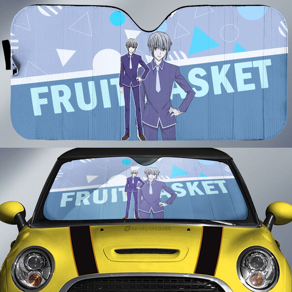 Yuki Sohma Car Sunshade Custom Car Accessories - Gearcarcover - 1