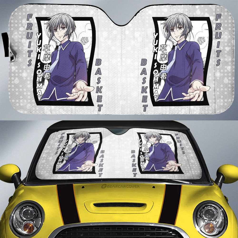 Yuki Sohma Car Sunshade Custom Car Interior Accessories - Gearcarcover - 1