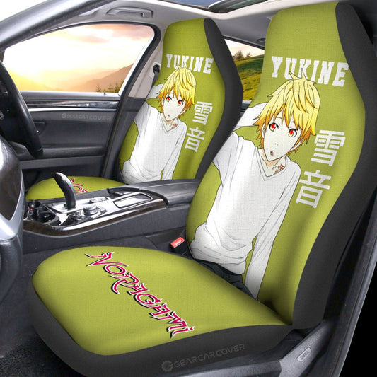Yukine Car Seat Covers Custom Noragami Car Accessories - Gearcarcover - 2