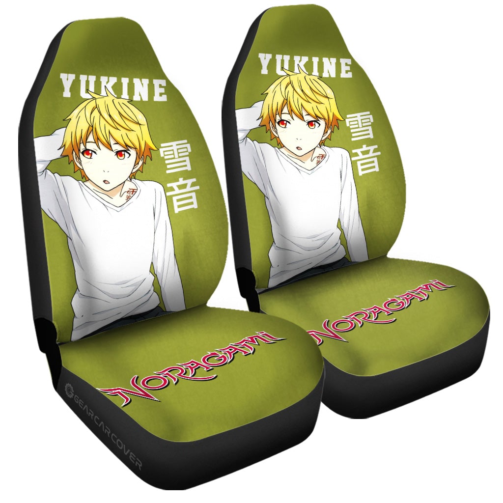 Yukine Car Seat Covers Custom Noragami Car Accessories - Gearcarcover - 3