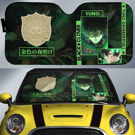 Yuno Grinberryall Car Sunshade Custom - Gearcarcover - 1