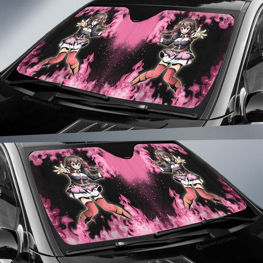 Yunyun Car Sunshade Custom Anime Car Accessories - Gearcarcover - 2