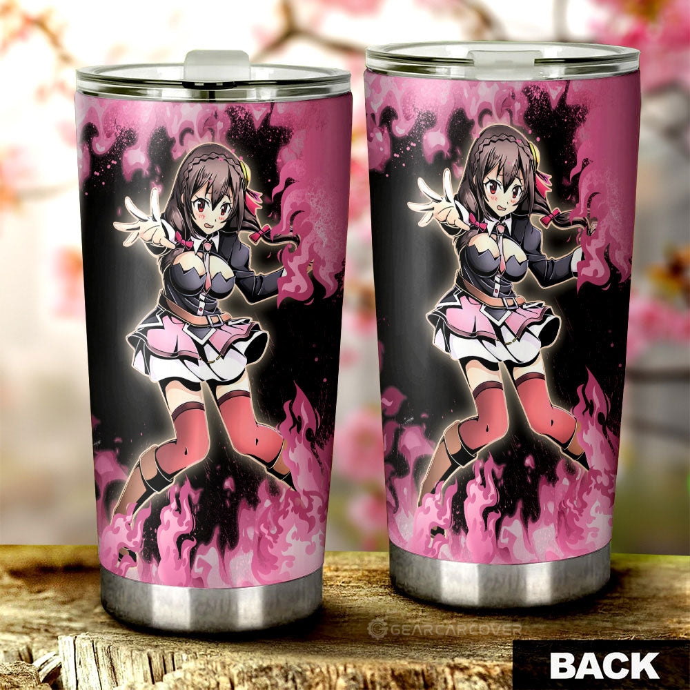 Yunyun Tumbler Cup Custom Anime Car Accessories - Gearcarcover - 2