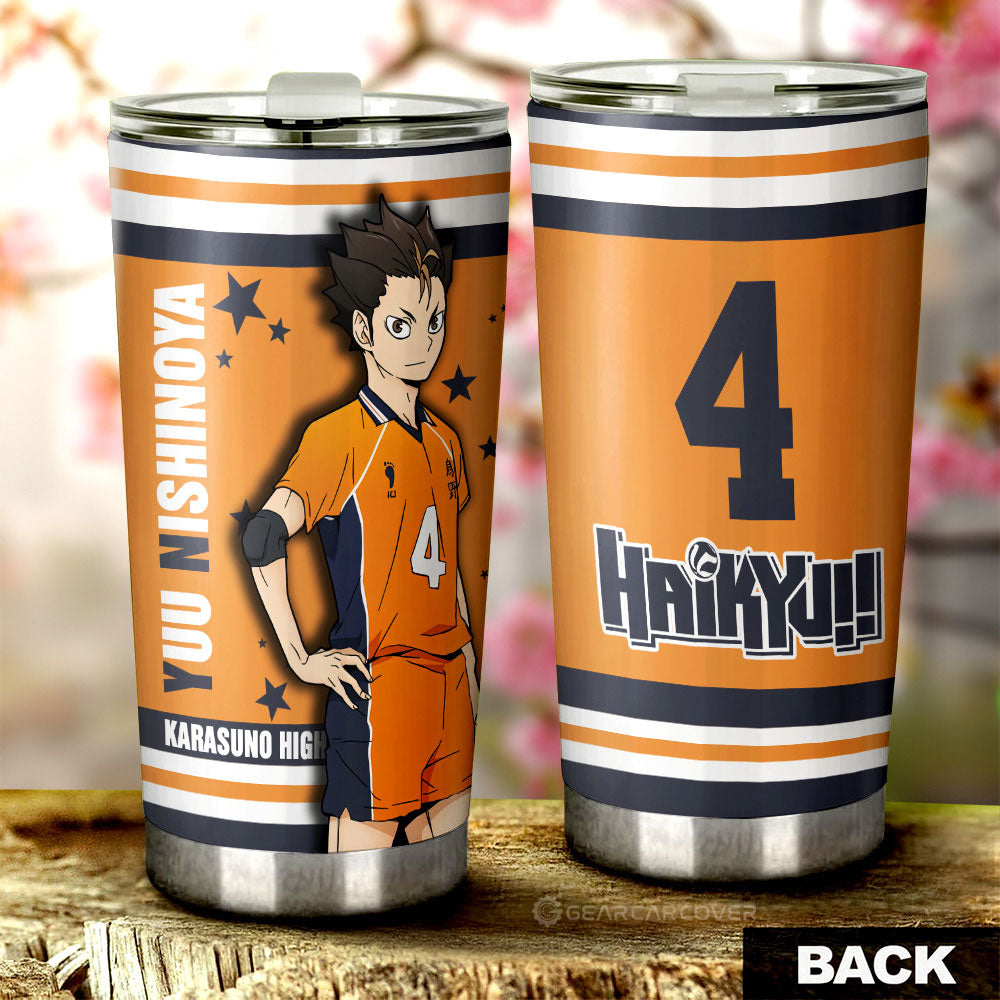 Yuu Nishinoya Tumbler Cup Custom Car Accessories - Gearcarcover - 1