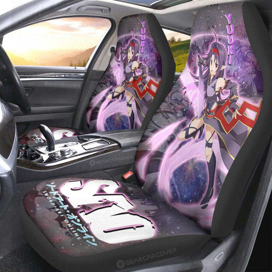 Yuuki Car Seat Covers Custom Manga Galaxy Style - Gearcarcover - 2