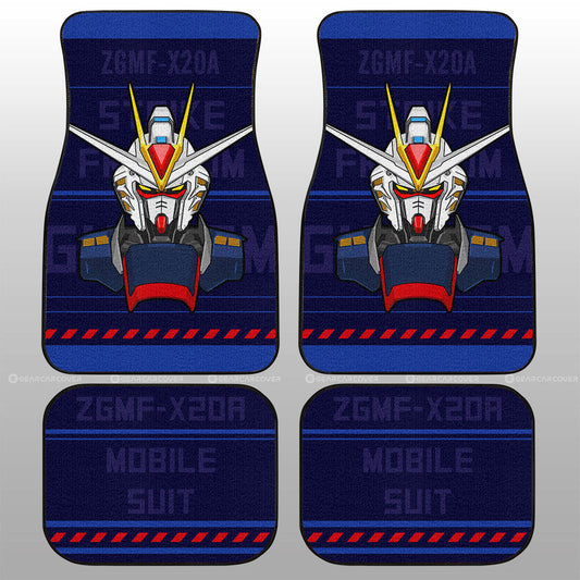 ZGMF-X20A Strike Freedom Car Floor Mats Custom Car Accessories - Gearcarcover - 1