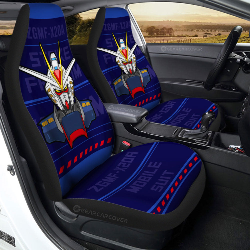 ZGMF-X20A Strike Freedom Car Seat Covers Custom Car Accessories - Gearcarcover - 3