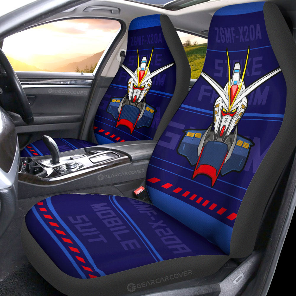 ZGMF-X20A Strike Freedom Car Seat Covers Custom Car Accessories - Gearcarcover - 4